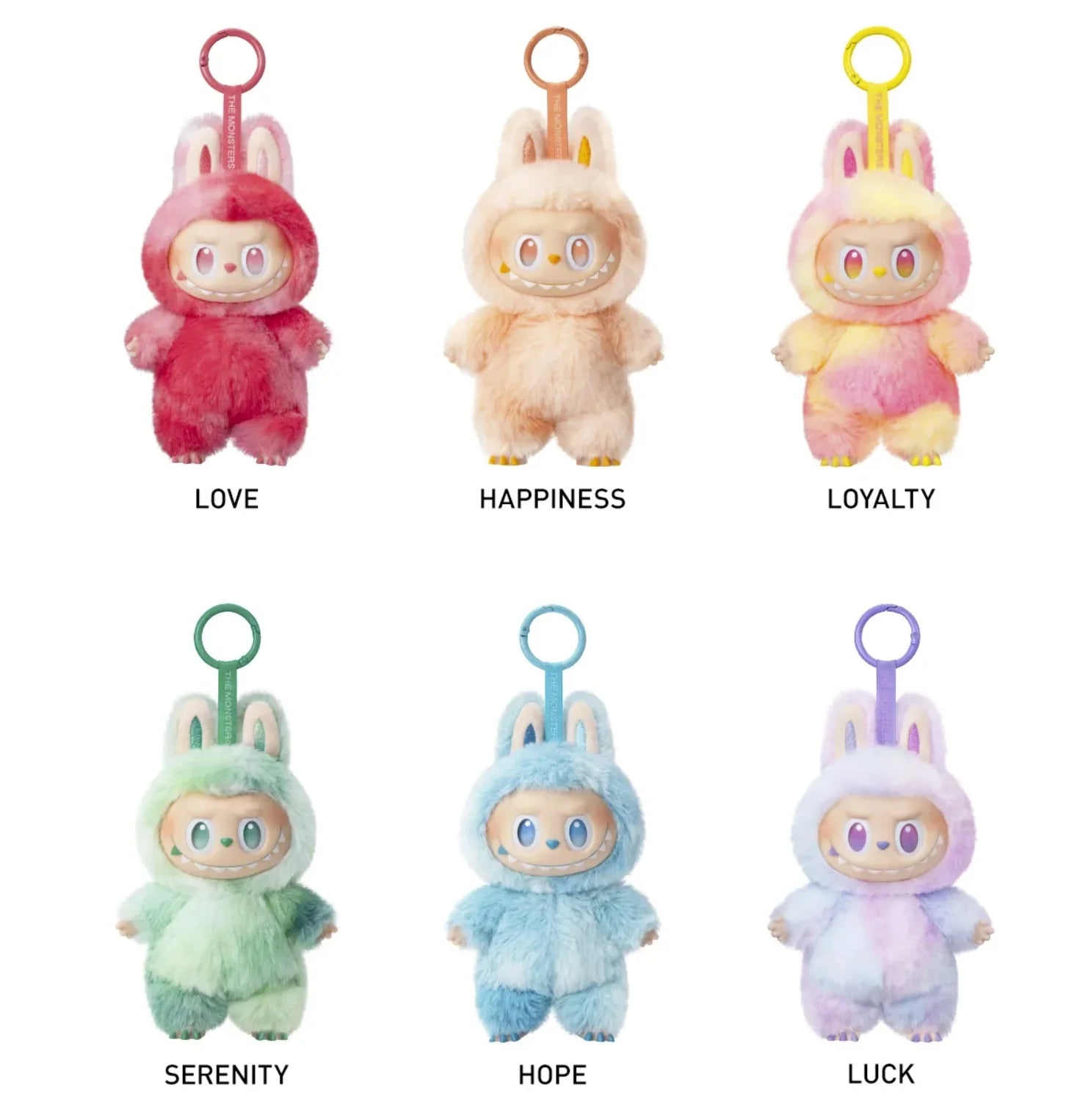 THE MONSTERS Big into Energy Series-Vinyl Plush Pendant Blind Box