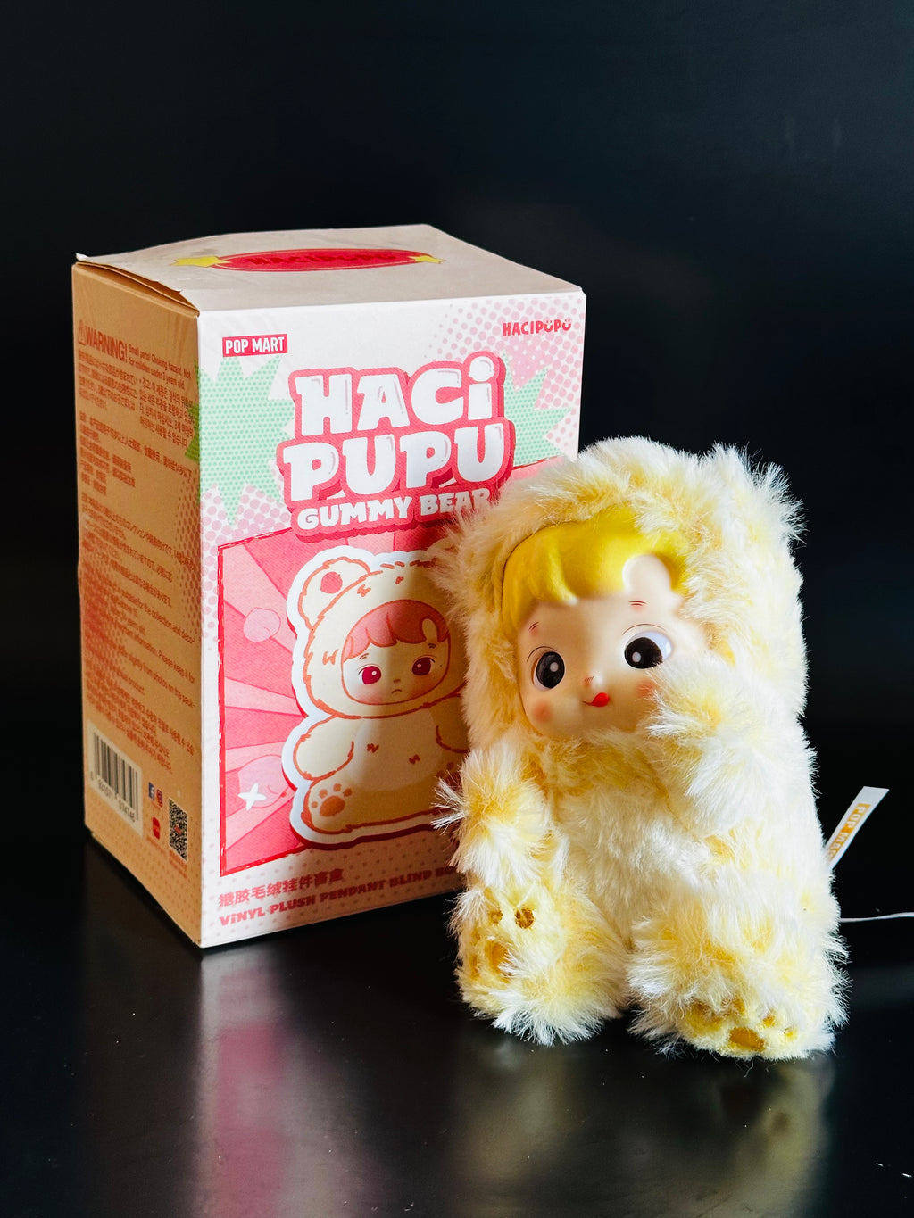 HACIPUPU Gummy Bear Series-Vinyl Plush Pendant Blind Box
