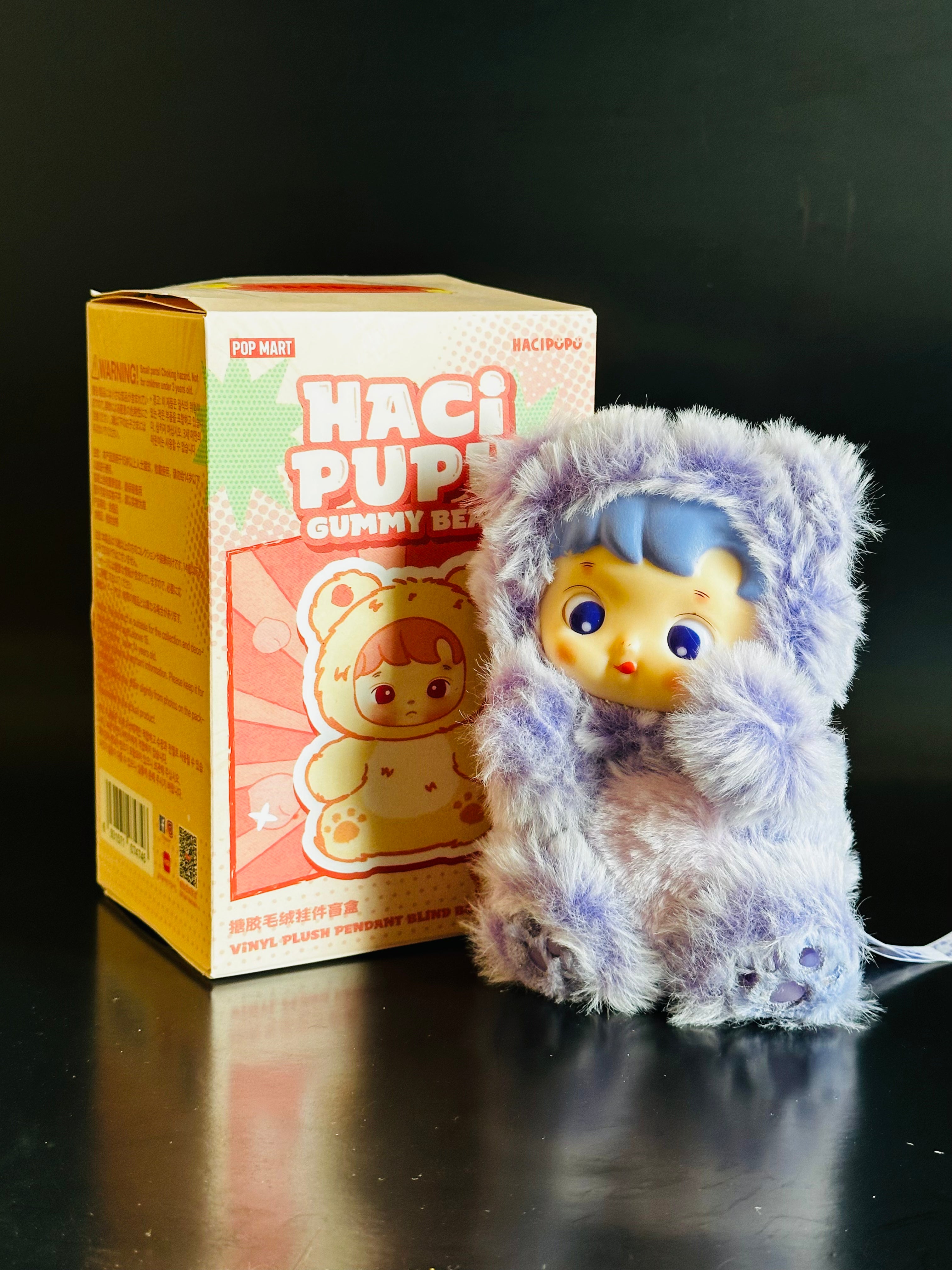 HACIPUPU Gummy Bear Series-Vinyl Plush Pendant Blind Box