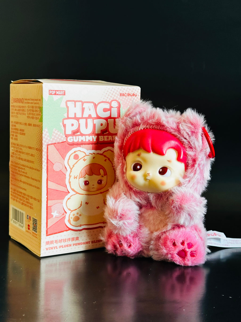 HACIPUPU Gummy Bear Series-Vinyl Plush Pendant Blind Box