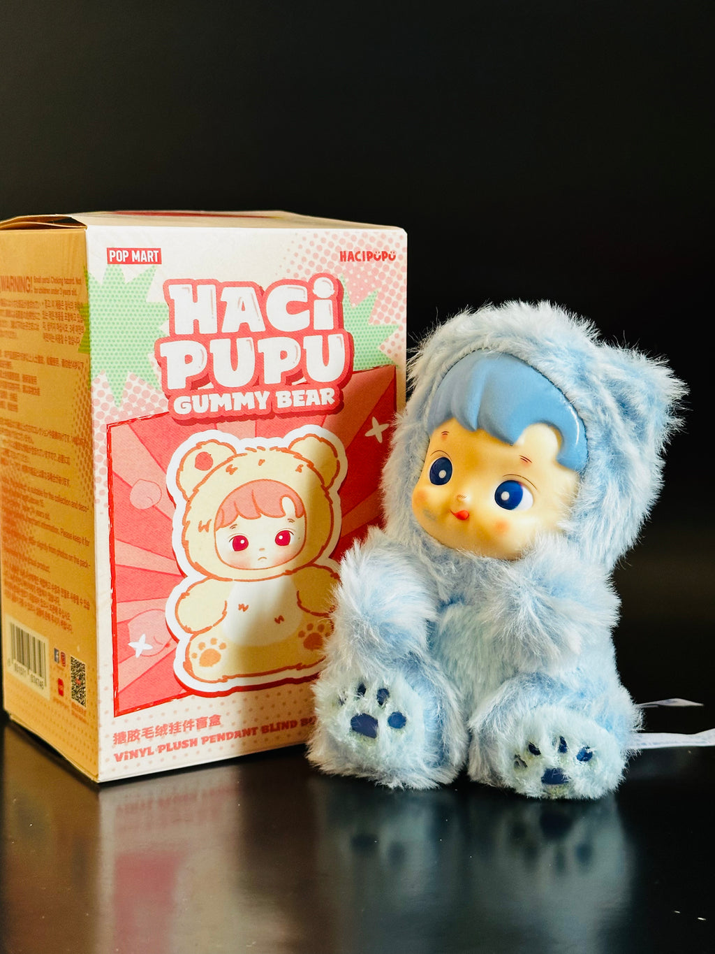 HACIPUPU Gummy Bear Series-Vinyl Plush Pendant Blind Box