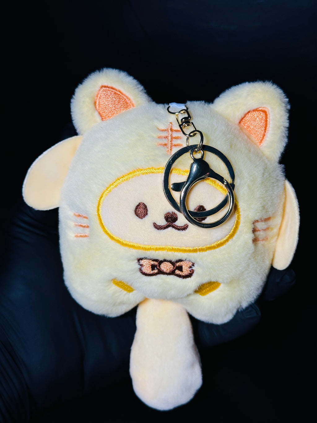 Kawaii Cotton Plush Stuffed Animal Keychain