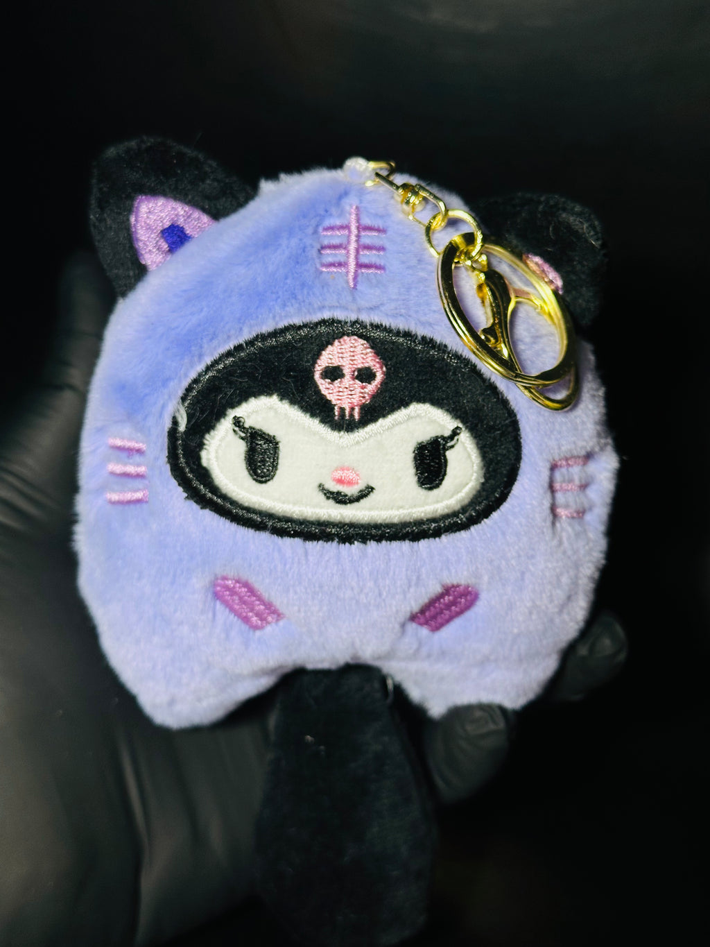 Kawaii Cotton Plush Stuffed Animal Keychain