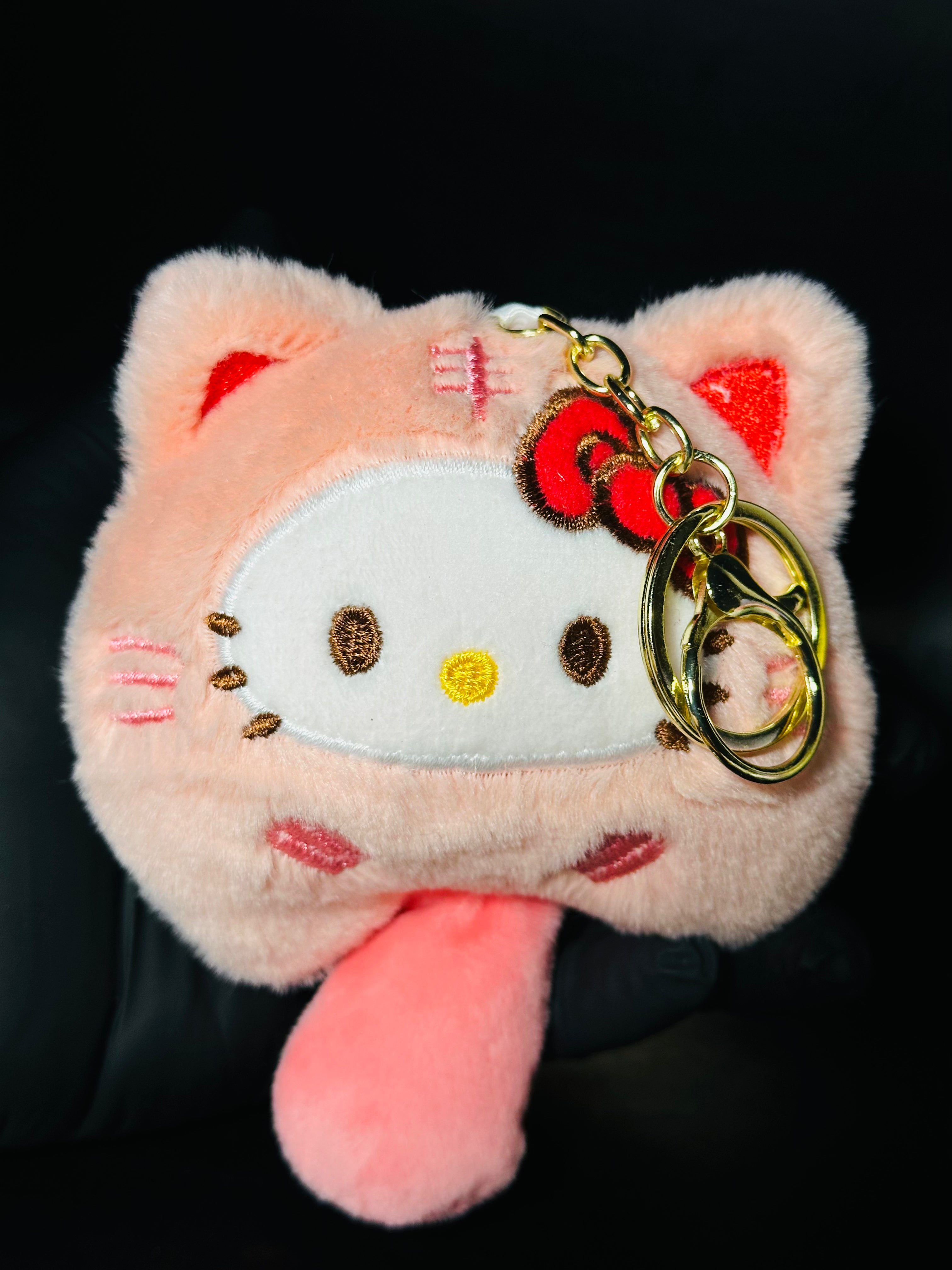 Kawaii Cotton Plush Stuffed Animal Keychain